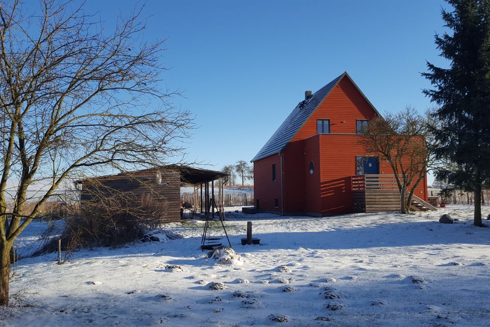 Haus am Krummen See im Winter, Foto: Martin Krassuski, Lizenz: Bettina und Martin Krassuski GbRBettina und Martin Krassuski GbR